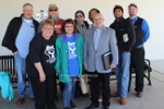Delegation arriving at Reagan International Airport